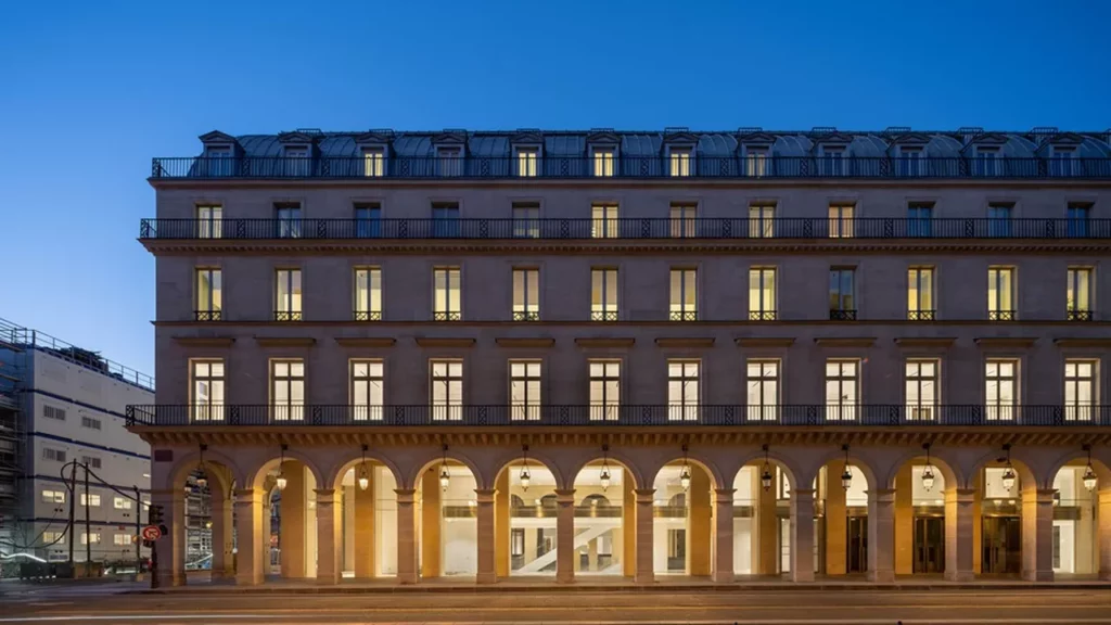 La Fondation Cartier pour l'art contemporain dans ses nouveaux locaux au Palais-Royal. (Martin Argyroglo)